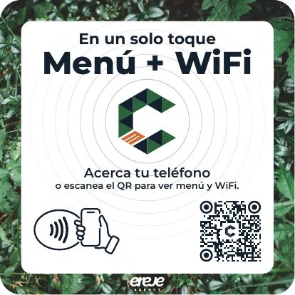 Sticker de mesa de Cuevita Bistro