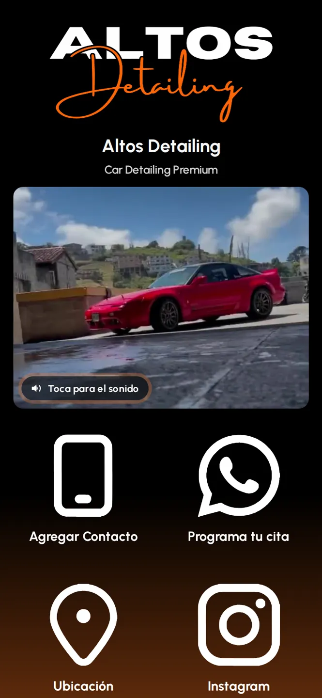 Ficha digital de Altos Detailing